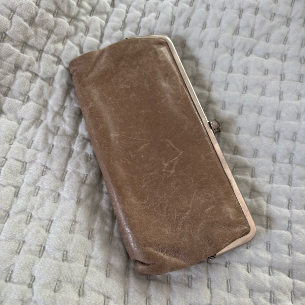 Hobo Leather Clutch Wallet